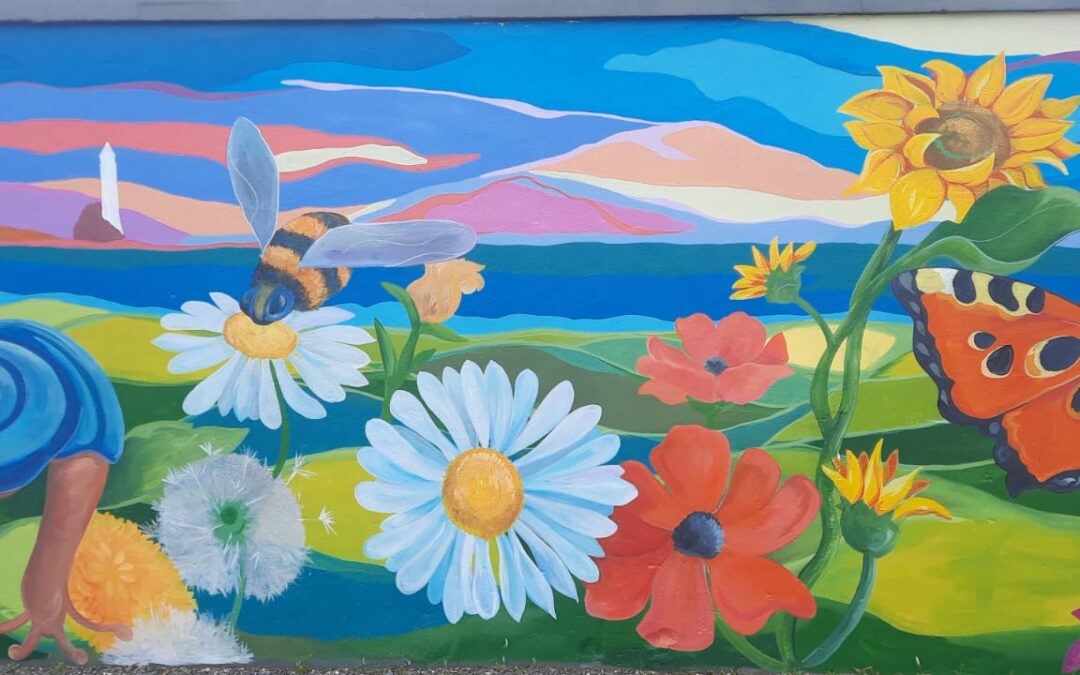 Our new wall mural!
