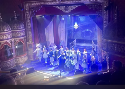 Cork Outing - Cinderella show - actors performing on the stage